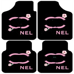 Car Foot Mat Universal Easy Cleaning Floor Mats Single Piece Cartoon Designer Fashion Brand Carpet Suede Four Seasons Universal