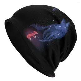 Berets Celestial Beanie Hats Moon Star Night Casual Caps Adult Unisex Gym Knit Hat Spring Design Thermal Elastic