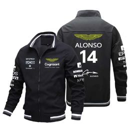 Jaquetas masculinas alpine f1 equipe novo zíper cardigan moda casual roupas esportivas ao ar livre com capuz terno da equipe jaqueta masculina corrida b5