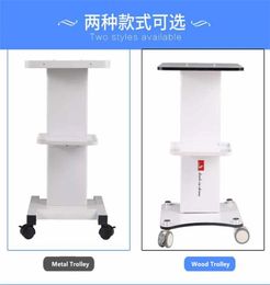 High Quality Beauty Machine Trolley Stand Cart Aluminium Alloy Holder Trolley Rolling Assembled Stand For Beauty Salon SPA7362944