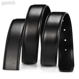 Belts 30-35mm Cowhide Genuine Leather Belts Men Strap Buckle Vintage Jeans Style+Punching Tool ldd240313