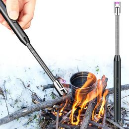 Electric Igniter 1 Set Helpful Windproof Long Handle BBQ Flameless Plasma Igniter Camping Equipment for Daily Life 240308