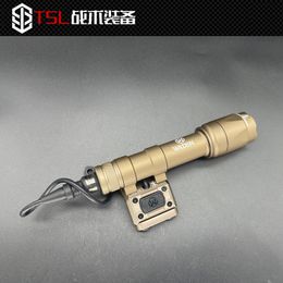 Metal Mouse Tail Switch M600C Tactical Flashlight Underhung Gun Light 20mm Rail SF Wire Control Fixed Base