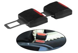 2pcs Universal Car Seat Belt Clip Black Extender Safety Belts Plug Alarm Canceller7936252
