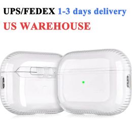 USA Stock Consegna in 1-3 giorni UPS/DHL/FEDEX Per Airpods pro 2 3 4 Auricolari di seconda generazione Custodia antiurto Accessori per cuffie Airpod Custodia protettiva carina