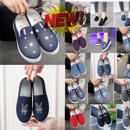 Canvas Designer Shoes Star Thick-soled Womens Classic Trend Style Men and Women Espadrilles Sneakers Top Sol 12