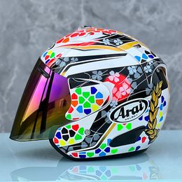 ARA I SZ-RAM 4 NAKAGAMI 3/4 Open Face Helmet Off Road Racing Motocross Motorcycle Helmet
