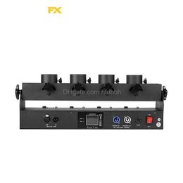 Other Stage Lighting Four Heads Dmx Confetti Cannon Launcher Remote Shooter Event Digital For Club Wedding Party Drop Delivery Lights Dhpqa