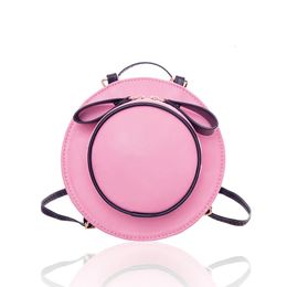 PU Leather Children Cute Mini Handbag Crossbody Shoulder Bag Kids Money Pouch Carteiras Feminina Bolso Bolsa 2023 For Girls 240306