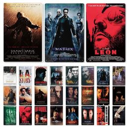 2021 Classic Movie Metal Signs Wall Film Poster Tin Sign Plaque Metal Vintage Home Wall Decor for Bar Pub Club Man Cave Stars Size2296