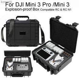 Drones For DJI Mini 3 storage box portable suitcase hard shell For DJI Mini 3 Pro explosion-proof portable box 24313