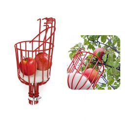 Greenhouses Fruit Picker Head for Picking Apple Peach Citrus Pear Deep Basket Portable Fruits Catcher Garden Picking Device