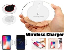 Qi Wireless Charger Phone Charger Pad Portable Fantasy crystal Universal LED Lighting Tablet K9 Charging For iphone XS MAX Samsung4001763