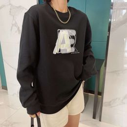 Special Price: Korean China-chic ADER Spring and Autumn New Ghost Large Letter Stereo Positioning Embroidery Sweater Couple Long Sleeve