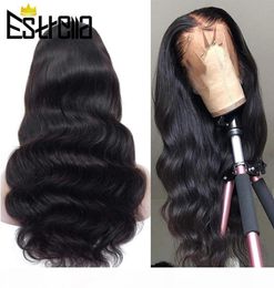 Lace Front Human Hair Wigs Human Hair Body Wave Wig Pre Plucked Lace Front Wigs 150 Remy Peruvian 13x4 Wig3334769