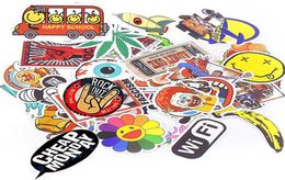 1000Pcs Glossy Stickers Car Skateboard Motorcycle Bicycle Luggage Laptop Wall Decals Pack8983067