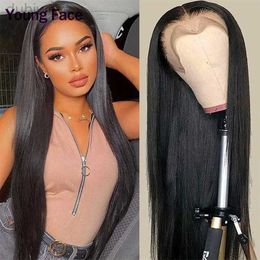 Synthetic Wigs 30 Inch Straight Lace Front Wigs Hair 13x4 Lace Front Wigs 150% Density Straight Frontal Wigs Hair ldd240313