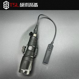 Can accommodate 20mm rail Mlok/keymod mouse tail card slot SF interface tactical flashlight M300a single control switch