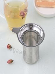 Stainless Steel Mesh Tea Infuser Good Grade Reusable Tea Strainer Loose Tea Leaf Filter Metal Teas Strainers Herbal Spice Filters2739352