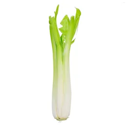 Decorative Flowers Simulated Celery Vegetable Model Artificial Simulation Vegetables Pu Ornament Toy