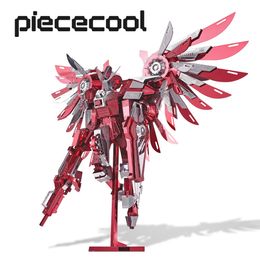 Piececool 3D Puzzle Metal Model Thundering Wing Model Building Kits DIY Toy for Adult Teen Gift 240304