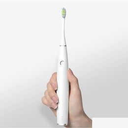 Toothbrush Oclean One Electric Toothbrush With 2 Brush Heads - Rechargeable Sonic For Superior Dental Care And Oral Health Drop Delive Ots2V