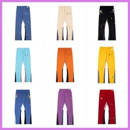 Designer jeans Mens true Pants Galleries Sweatpants Dept Speckled Print Womens Couple Loose Versatile Women's contrived trousers 77