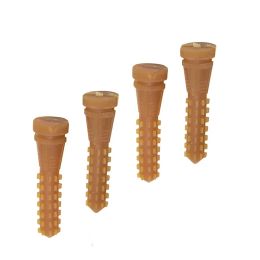Accessories 50 pcs 95mm Poultry Plucking Fingers Hair Removal Machine Glue Stick Chicken Plucker Beef tendon material corn rod