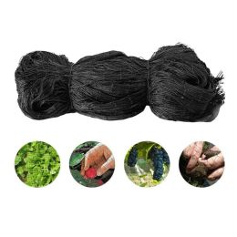 Netting 5x10/15/25/35M Extra Anti Bird Netting Garden Black Nylon Fruit Tree Vegetables Flower Garden Mesh Protect Pest Control