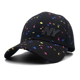 New Casual Baseball Caps Fashion Snapback Hats Men Women Ny Embroidery Hockey Hat for Gorras Print Graffiti Unisex Cap244k