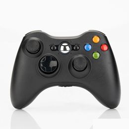 Game Controllers Joysticks Gamepad For Xbox 360 Wireless Controller Joypad With Retail Box Drop Delivery Games Accessories Dh7Hs