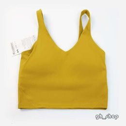 High Quality Lulu Align Tank Top Designer U Bra Yoga Outfit Women Summer Sexy T Shirt Solid Sexy Crop Tops Sleeveless Fashion Vest 16 Colors 5896