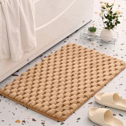 Mats Nonslip Memory Cotton Mat Absorbent Bath Mat Doormat Memory Foam Pad for Home Decor Bathroom Kitchen Carpet Toilet Footpad