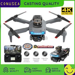 Drones Dron Drones 4K Camera Drone Professional Quadcopter Wifi Fpv Aerial Photography Obstacle Avoidance Aircraft Helicopter Toy ldd240313