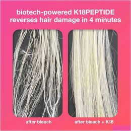 Shampoo Conditioner K18 Leave-In Molecar Repair Hair Mask To Damage From Bleach 50Ml Drop Delivery Products Care Styling Tools Otn5E