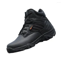 Fitness Shoes Hiking Camping Sneaker Man Outdoor Trekking Climbing Waterproof Walking Shoe Men Tactical Military Soldier Boots Male