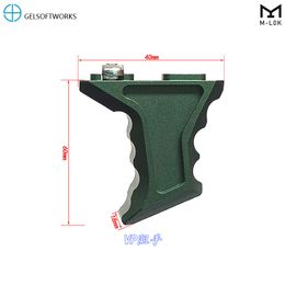 Large VP Hand Blocker M-LOK CNC Aluminum Alloy Metal Mini Hand Blocker M System Fishbone