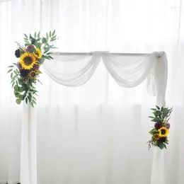 Decorative Flowers Refinement Artificial Sunflower Wedding Arch Decorations Creative Scene Stage Background Flower Layout Ornaments