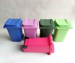 Big Mouth Toys Mini Trash Pencil holder Recycle Can Case Table Pen Plastic Storage Bucket Stationery Sundries Organiser Tools 5 co7328729