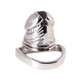 316 stainless steel metal chastity lock accessory spiked device of Chastity cage