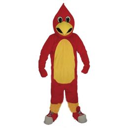 Adult Size Red Roadrunner Mascot Costume Halloween Christmas Fancy Party Dress CartoonFancy Dress Carnival Unisex Adults Outfit