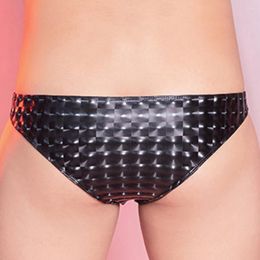 Underpants Sexy Mens Buttons Briefs Removable Peni Pouch Panties Low Rise Thongs Sex Underwear Elastic Lingerie G-String Brief