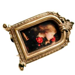 Frame Photo Frame Desktop Picture Holder Wall Hanging Picture Frame European Style Photo Holder Decorative Resin Picture