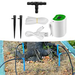 Sprinklers Timer Potted Plants Drip Irrigation Kit Automatic Watering Pump Controller Automatic Watering Pump Controller for Garden Office