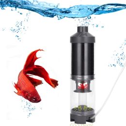 Accessories Aquarium Fish Excrement Collector Toilet Automatic Filter Cleaning For Fish Tank with Air Oxygen Pump