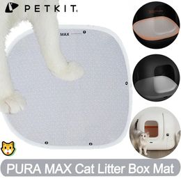 Petkit PURA MAX Sandbox Cat Litter Box Mat Accessories Pad Supplies Arena Para Gato Pet Products Automatic Toilet 240304