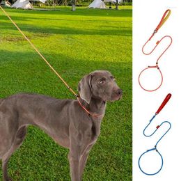 Dog Collars Pet Walking Traction Rope Leads P DogLeash Outdoor Training Reflective Leashes Adjustable Double Handle For