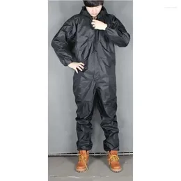 Raincoats Waterproof Oil-proof And Dust-proof Clothing Spray-paint Outdoor Men's Motorcycle Riding One-piece Raincoat