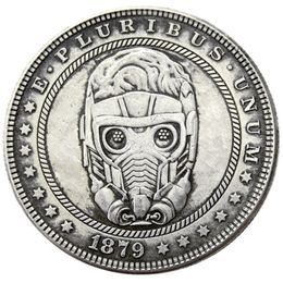 HB46 Hobo Morgan Dollar skull zombie skeleton Copy Coins Brass Craft Ornaments home decoration accessories311Z