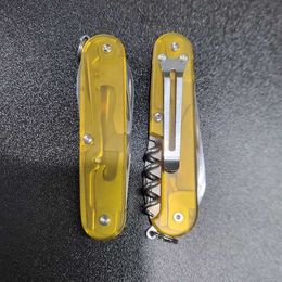 Camping Hunting Knives EDC Imported Pocket Fruit Cutter PEI Unpacking Pocket Knife External Pocket Tools 240315